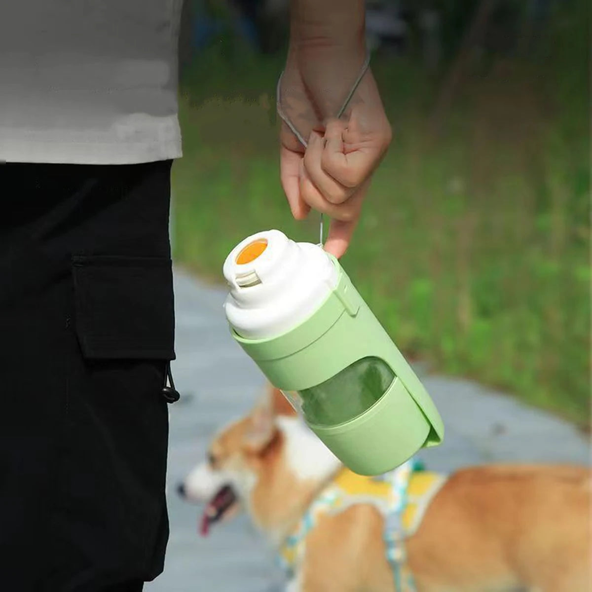 FurNest™ Travel Water Bottle for Dogs & Cats – 500ml