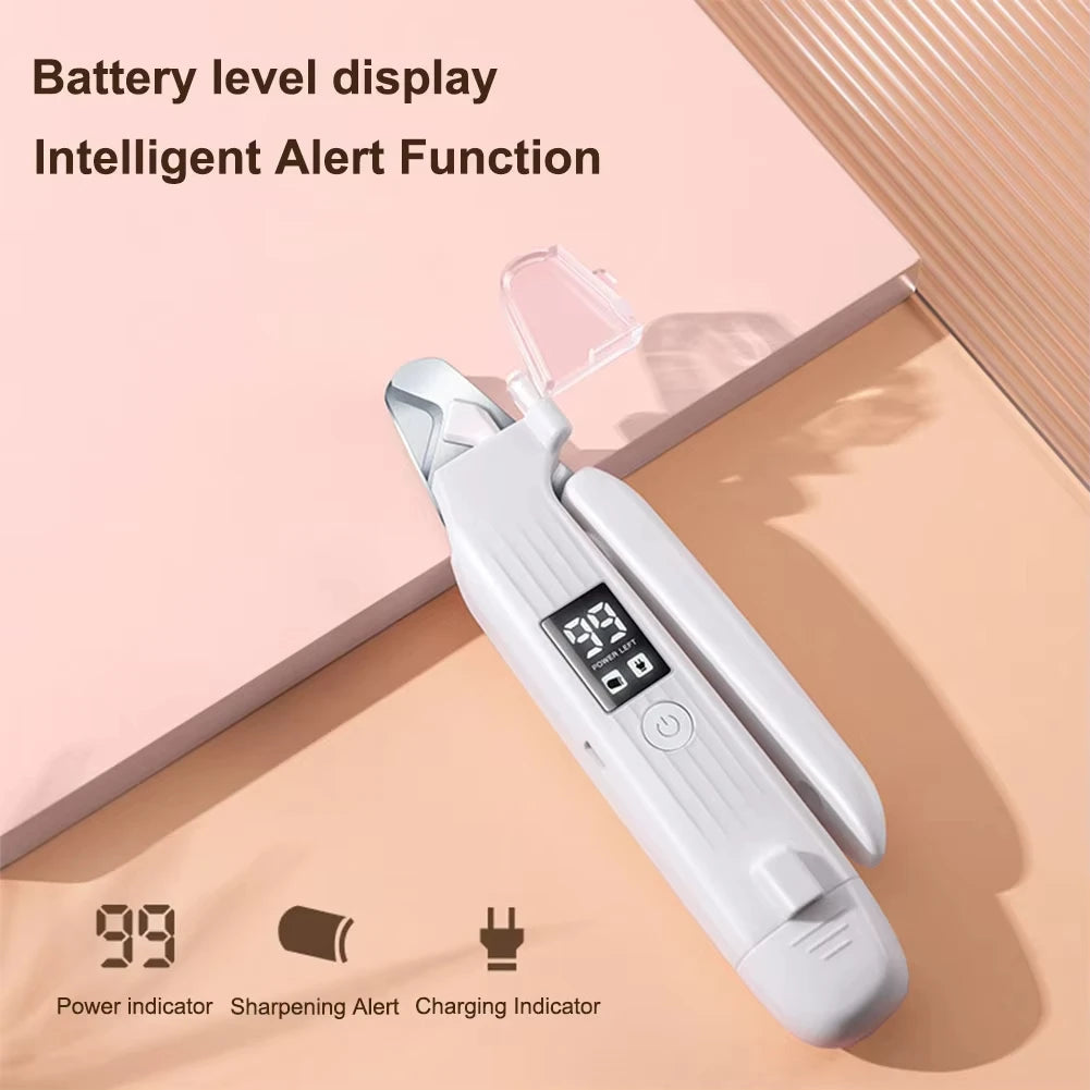 Rechargeable 2-in-1 Pet Nail Grinder with LED Light