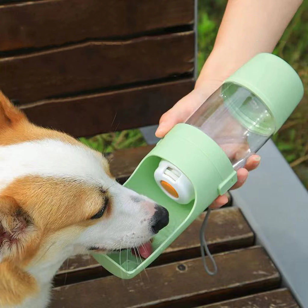 FurNest™ Travel Water Bottle for Dogs & Cats – 500ml