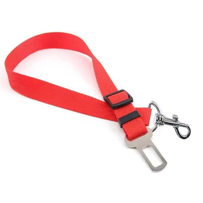 Adjustable Dog Car Seat Belt Safety Leash for Travel & Car Rides