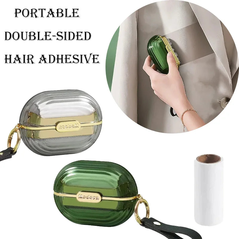 Portable Reusable Lint Roller for Pet Hair Removal