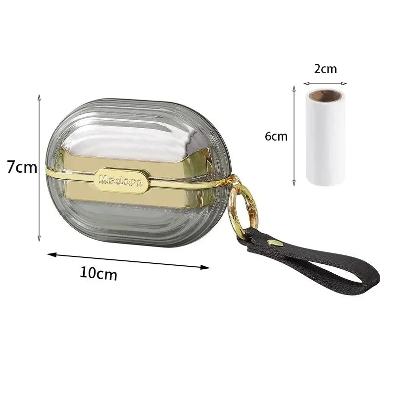 Portable Reusable Lint Roller for Pet Hair Removal
