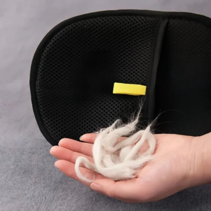 Reusable Pet Grooming Glove for Cats & Dogs
