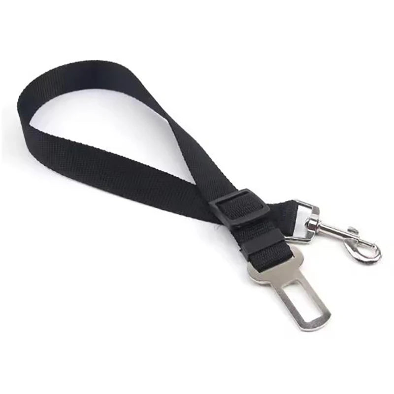 Adjustable Dog Car Seat Belt Safety Leash for Travel & Car Rides